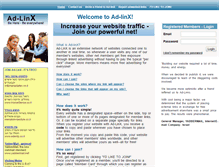 Tablet Screenshot of ad-linx.com